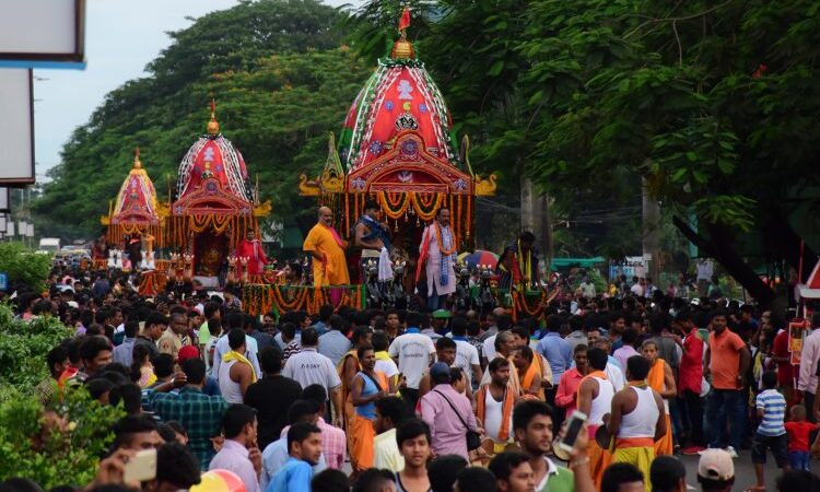Belated Ratha Yatra celebrated in ganjam on Saturday