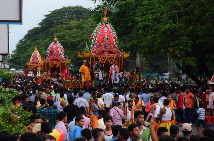 Belated Ratha Yatra celebrated in ganjam on Saturday